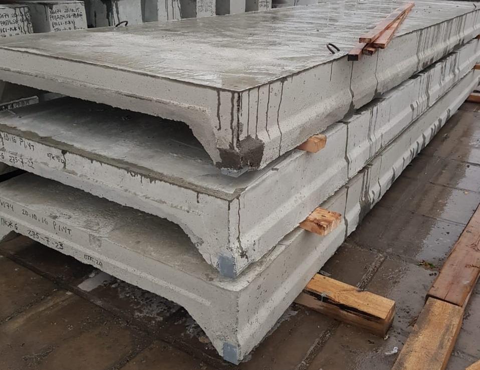 Плиты ребристые железобетонные Москва