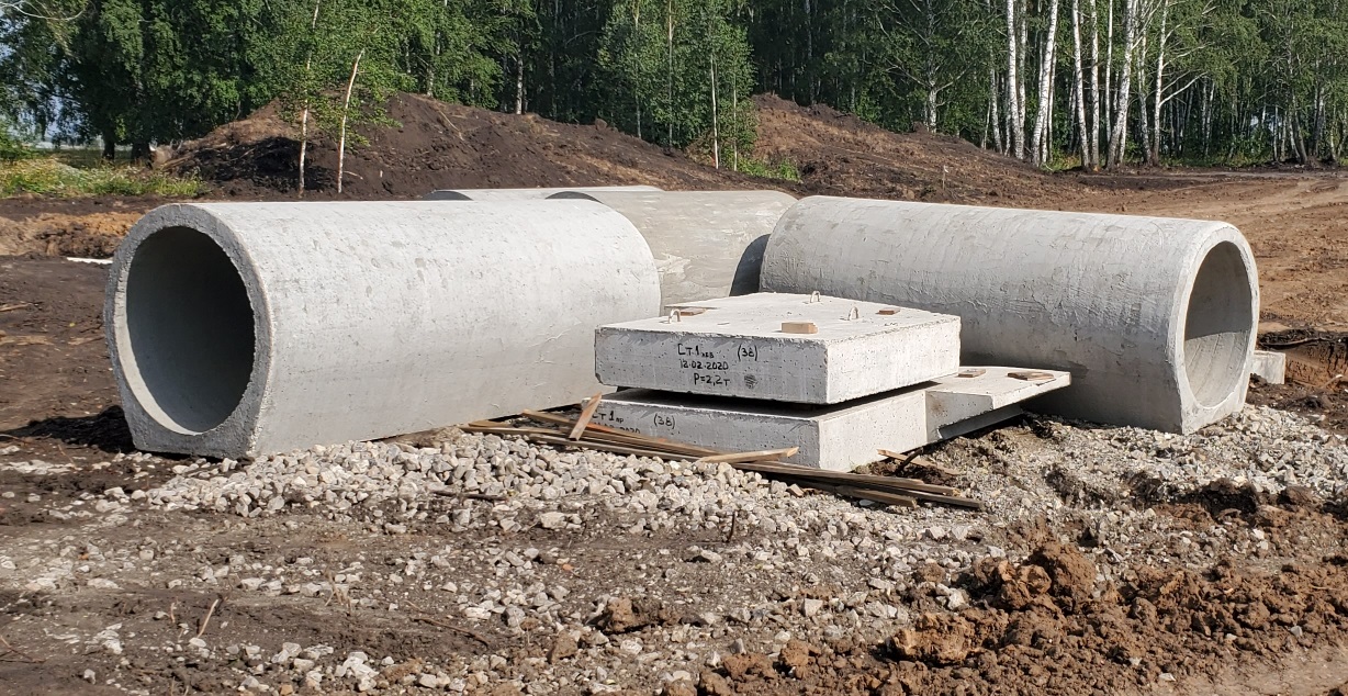 Звенья труб бетонные Москва